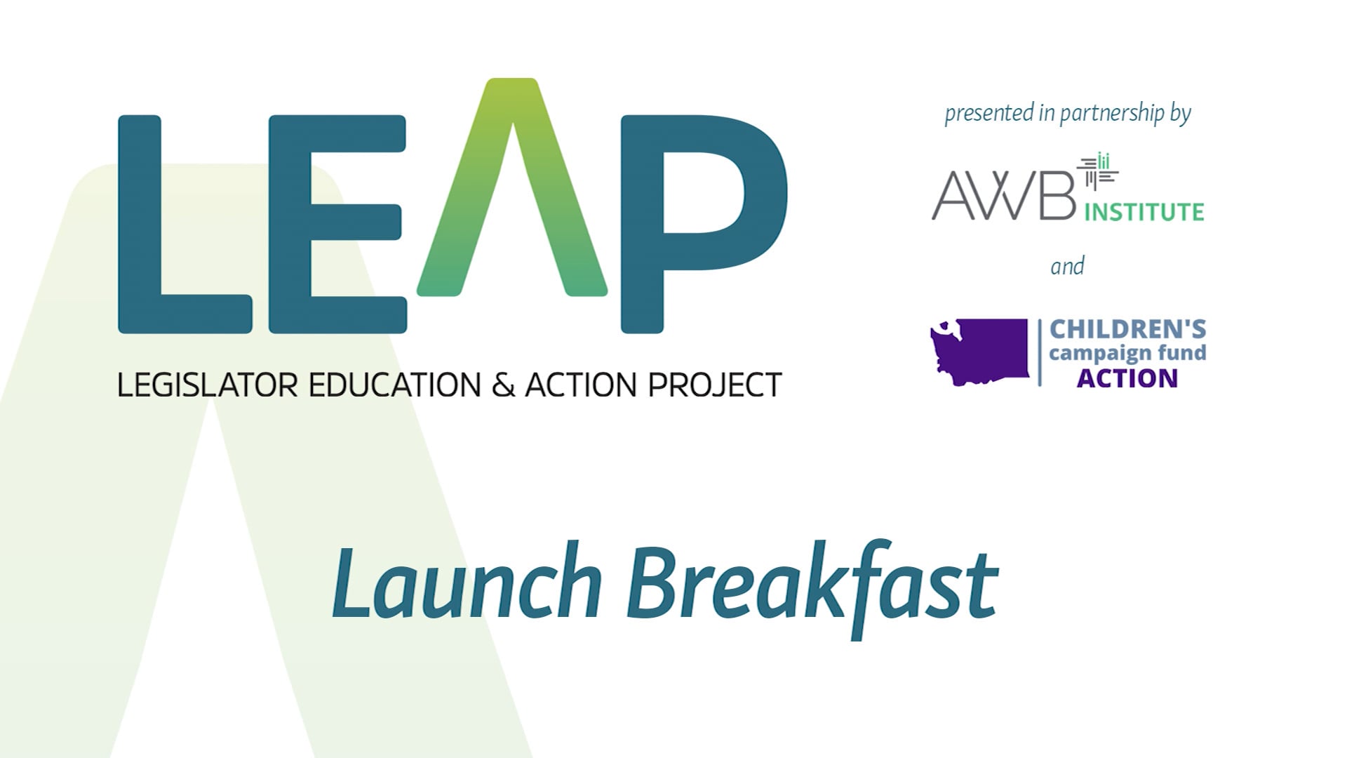 2023 LEAP Launch Breakfast