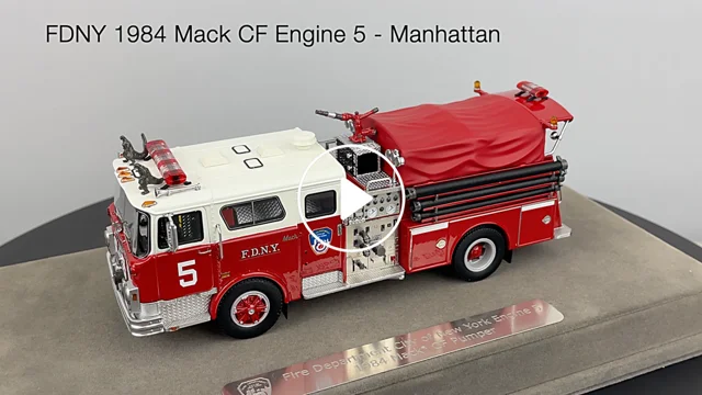 FDNY 1984 Mack CF Engine 5 - Manhattan