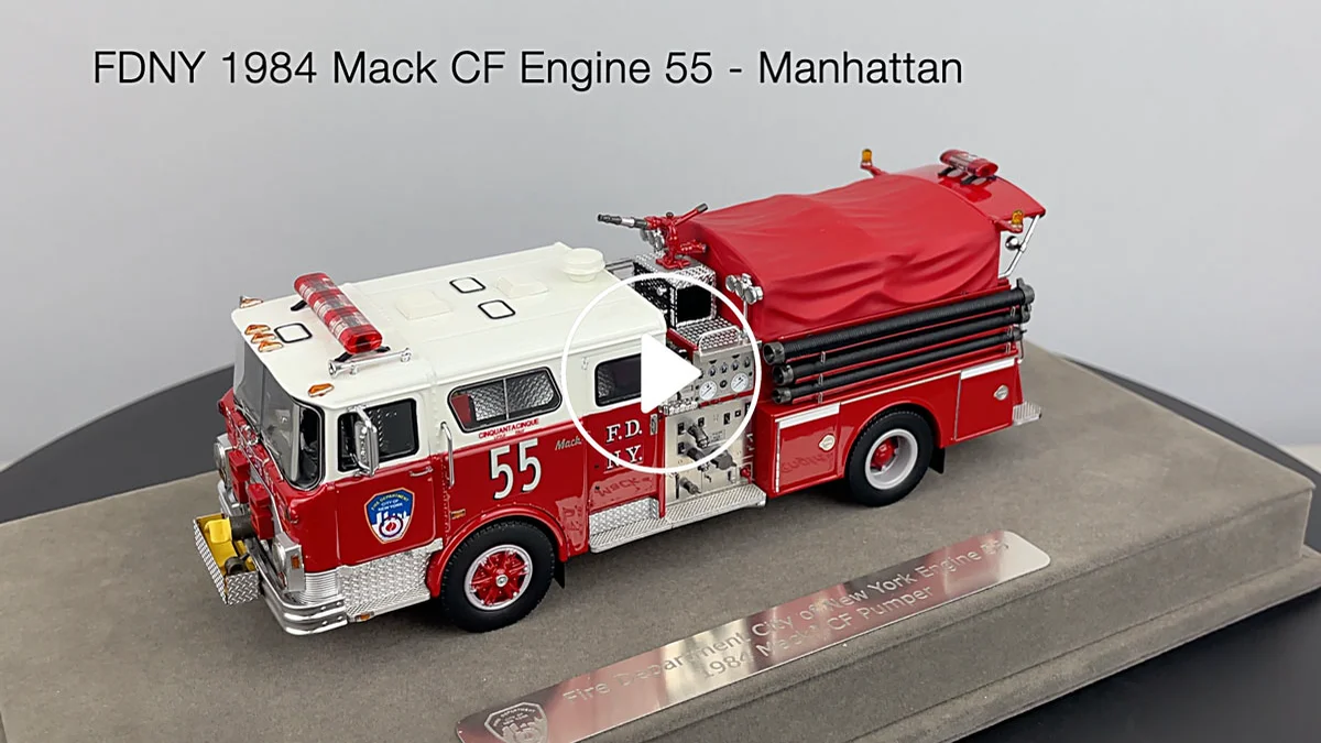 洋書 MACK FIRE APPARATUS Fire Replicas FDNY 1984 Mack® CF Pumper - Engine 5 - Manhattan