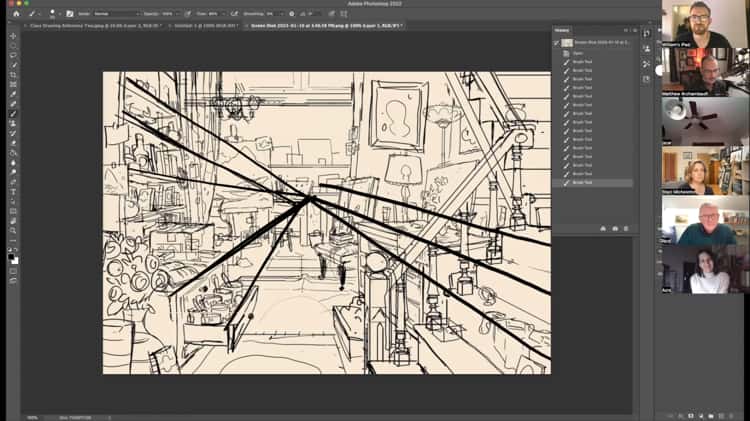 One Point Perspective Drawing on Vimeo