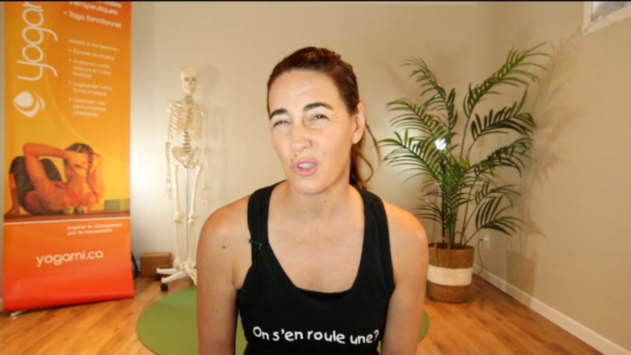 Jour 12. Yoga Balles pour la digestion - soulager la constipation et les reflux gastriques avec Mireille Martel (18 min)