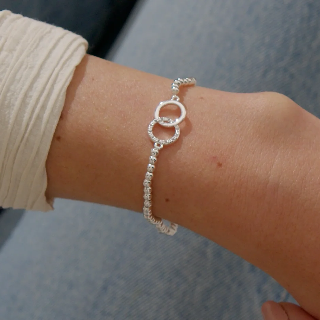 A Little Bride To Be Confetti Bracelet Joma Jewellery