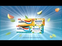 Aquafresh Senses Energising Grapefruit Tandpasta Voor Gezonde Tanden 75ML 1