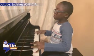 Boy Gets $15,000 Piano