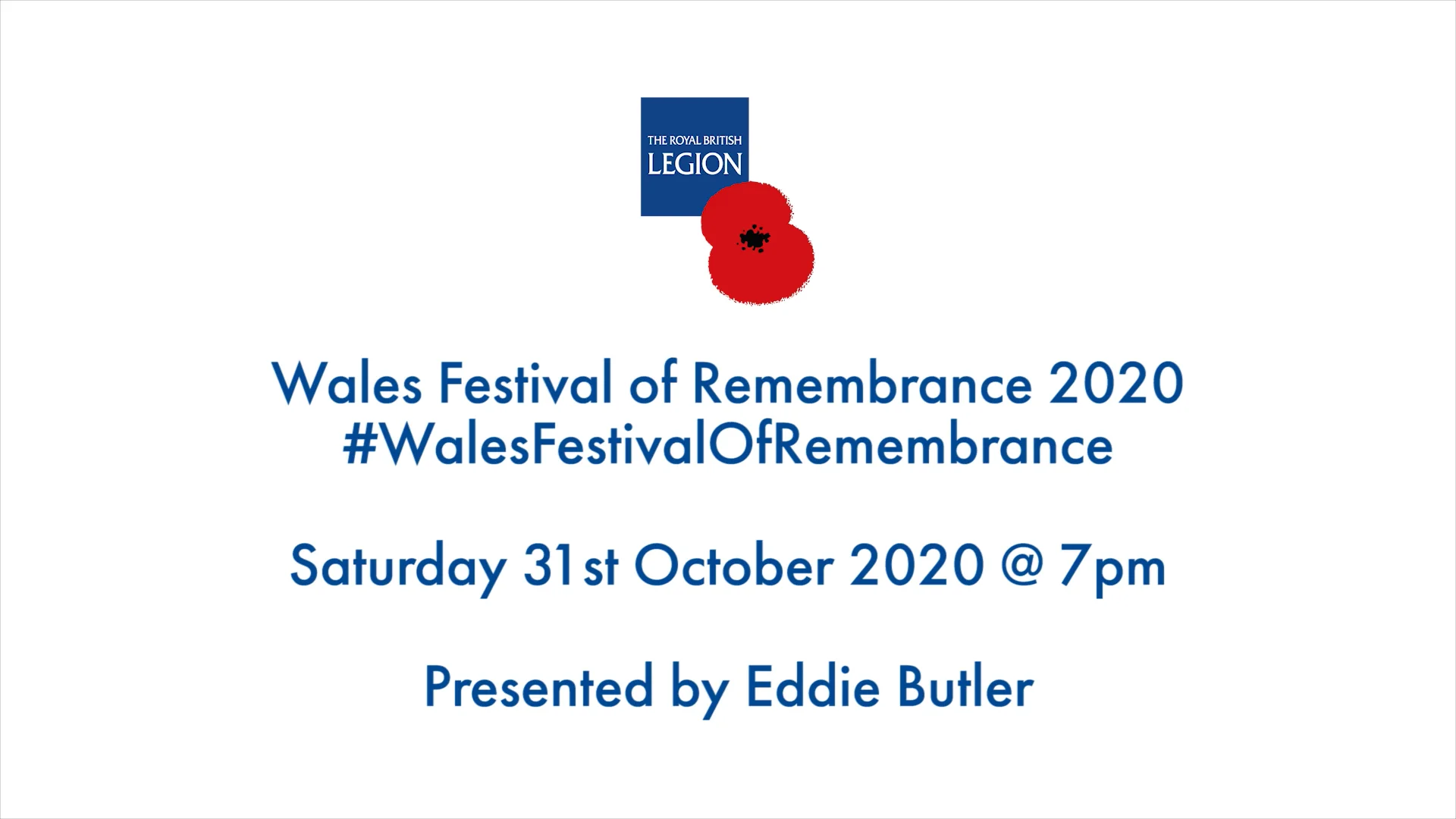 Wales Festival of Remembrance 2020 on Vimeo