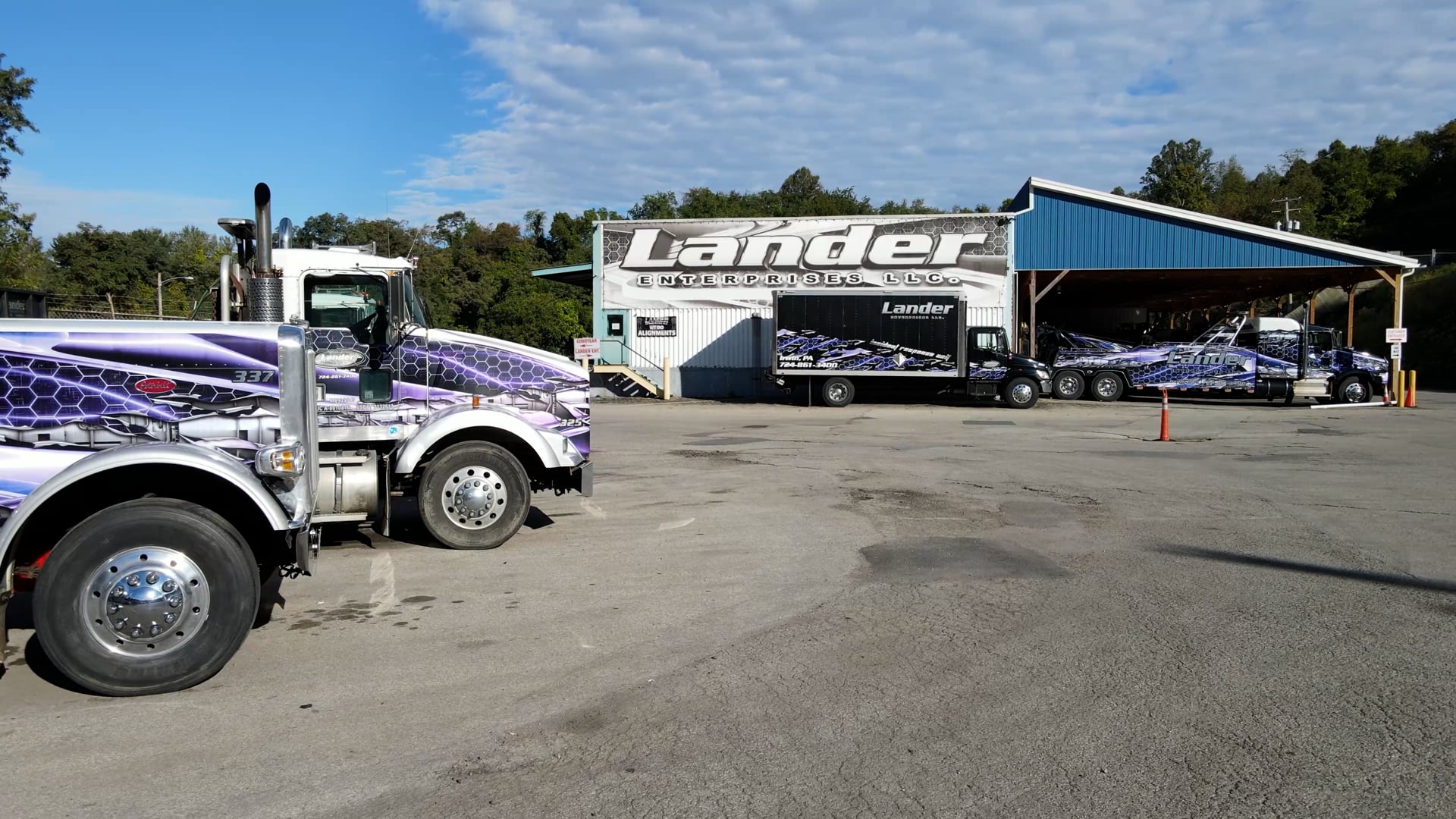 Lander Enterprises LLC Towing Service, Emergency Roadside, Truck repair