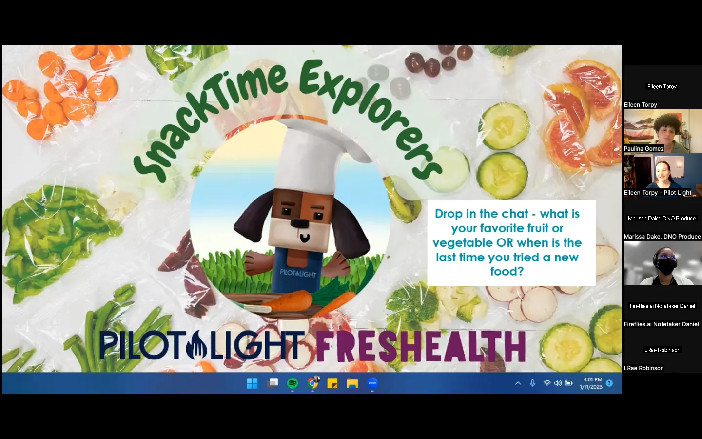 SnackTime Explorers Teacher Orientation: 1/11/23 on Vimeo