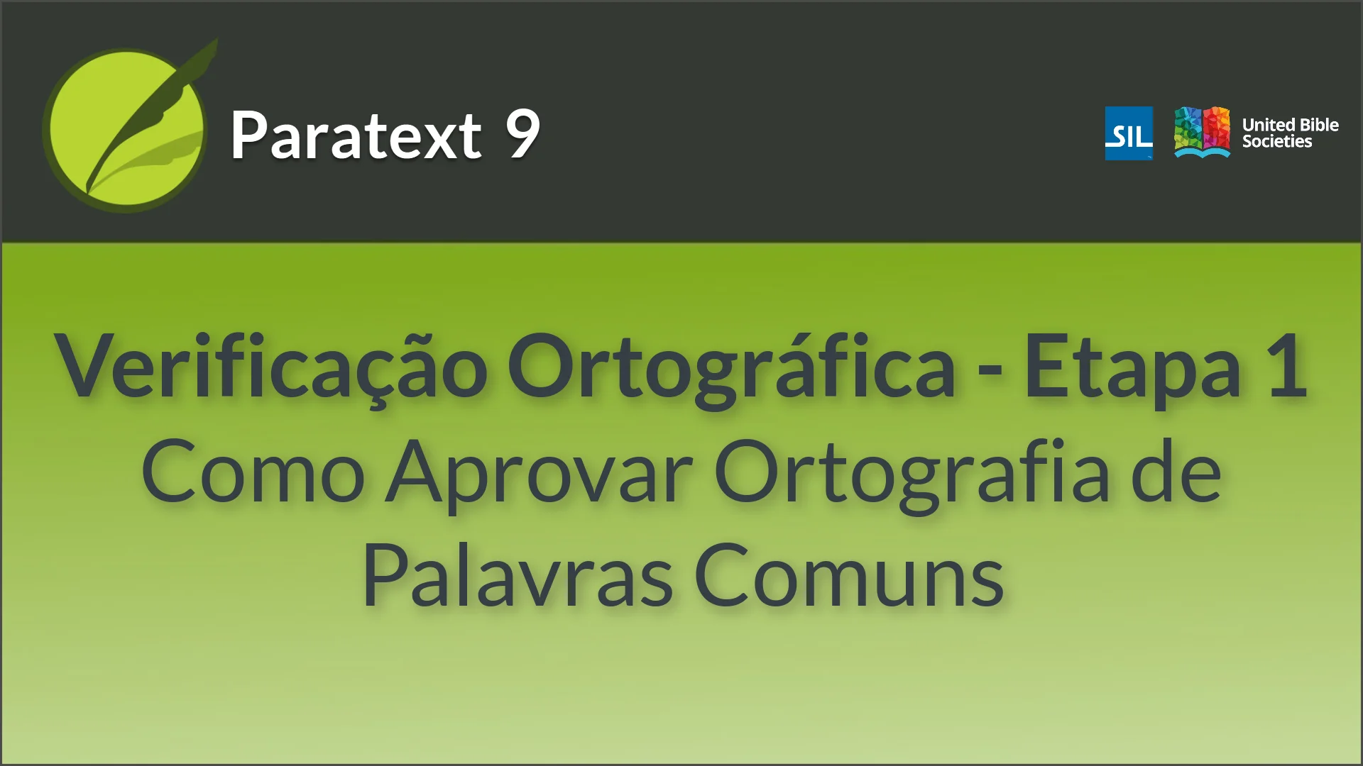 Verificação Ortográfica Português – RCATL