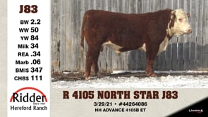 Lot #J83 - R 4105 NORTH STAR J83
