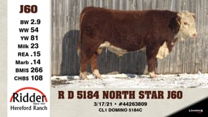 Lot #J60 - R D 5184 NORTH STAR J60
