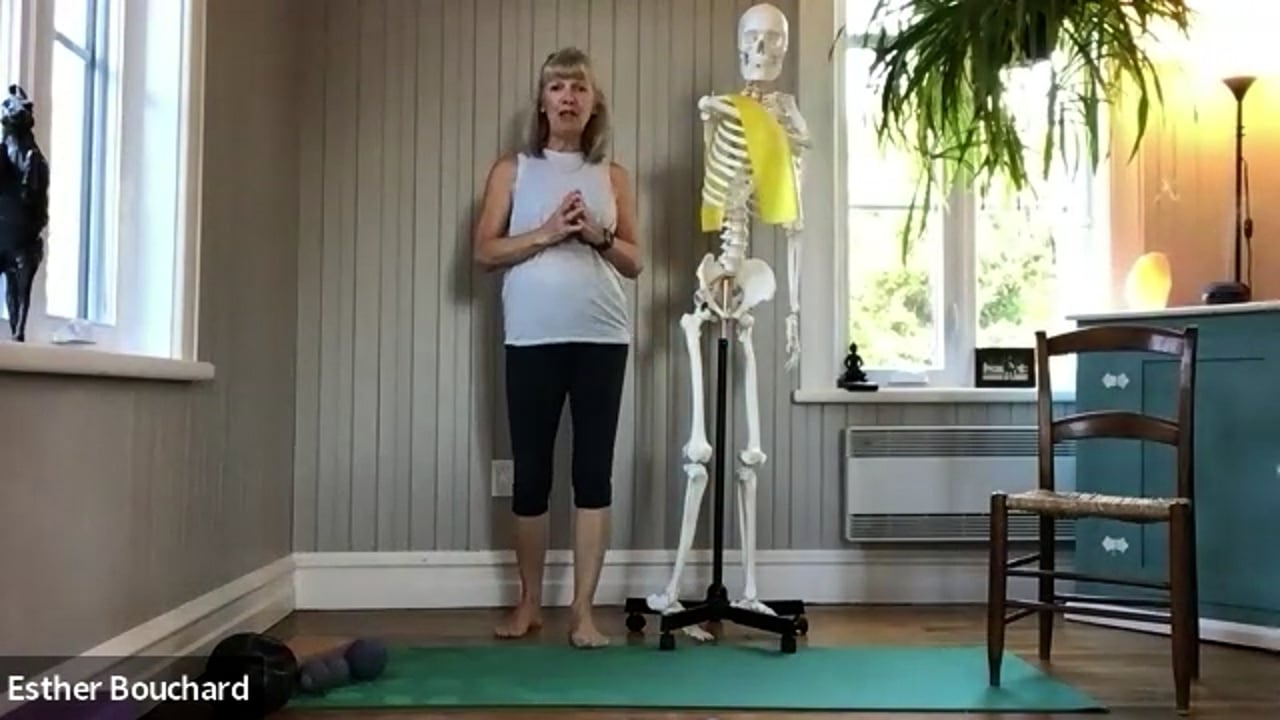 Jour 20. Yoga Balles™️ - Cuisses et mollets moelleux avec Esther Bouchard