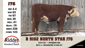 Lot #J76 - R 9102 NORTH STAR J76