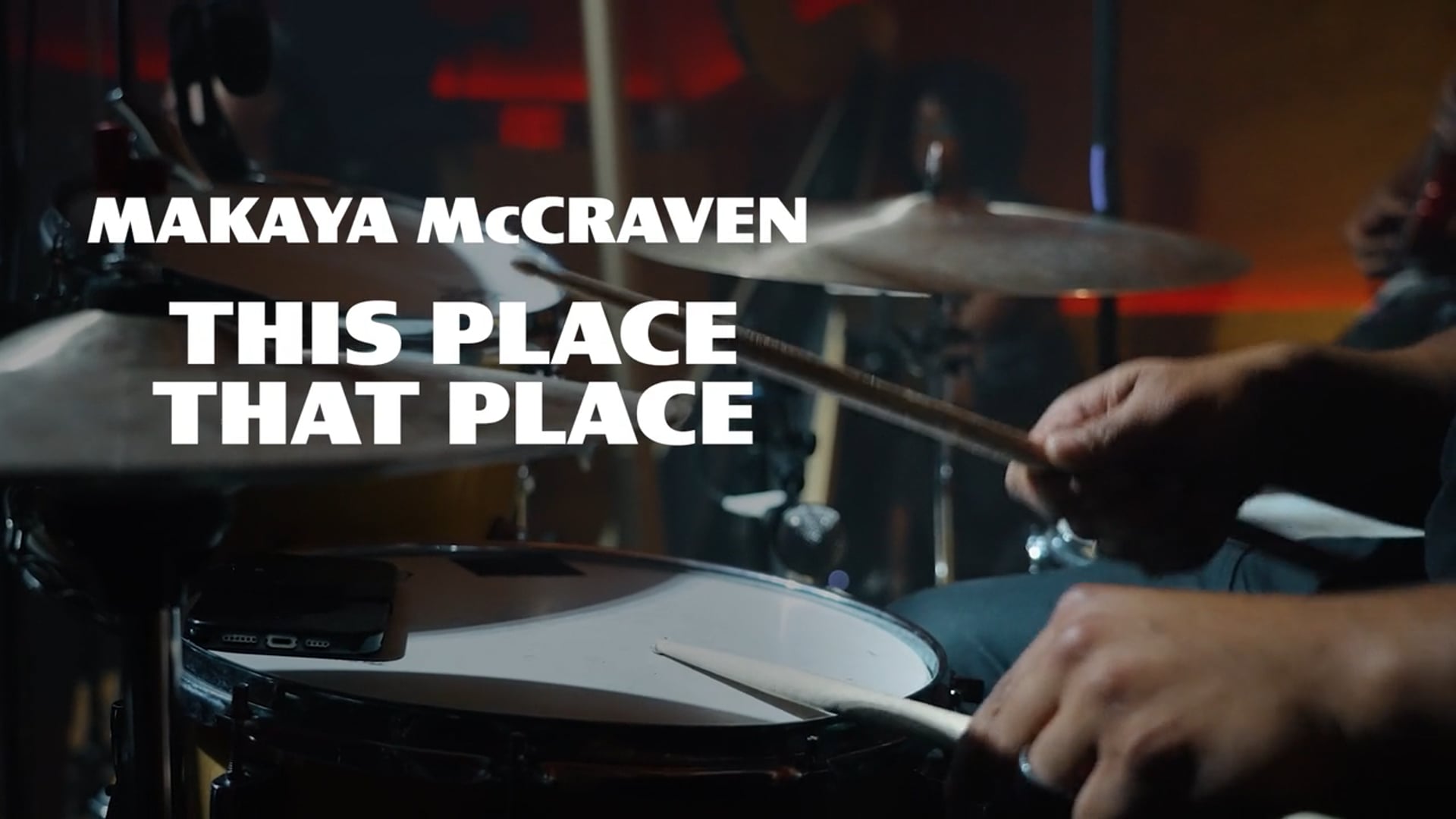 THIS PLACE THAT PLACE - Makaya McCraven (Live)