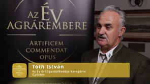 Az Év Erdőgazdálkodója Tóth István