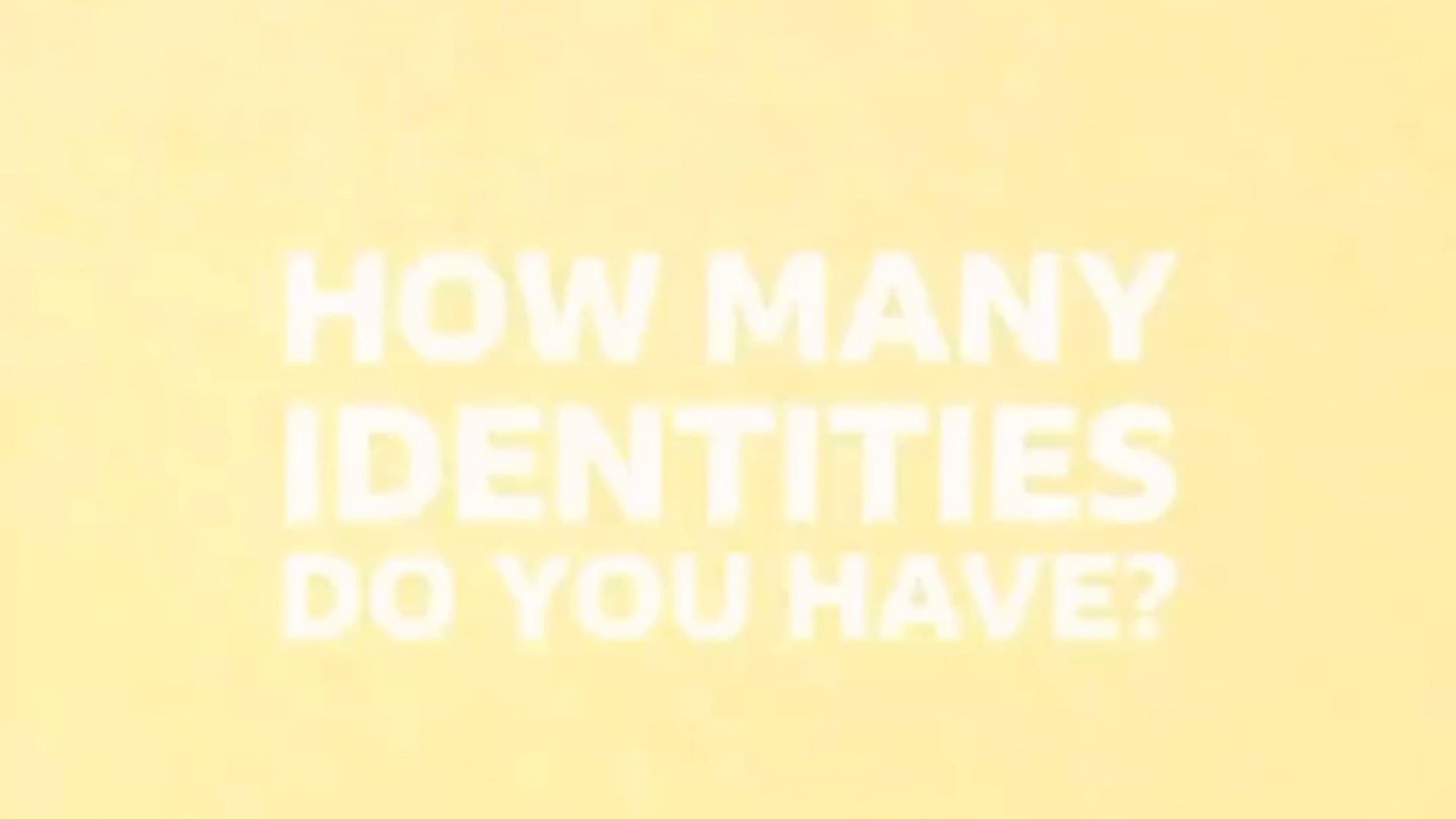 BBC Bitesize - Identities (Full Production)