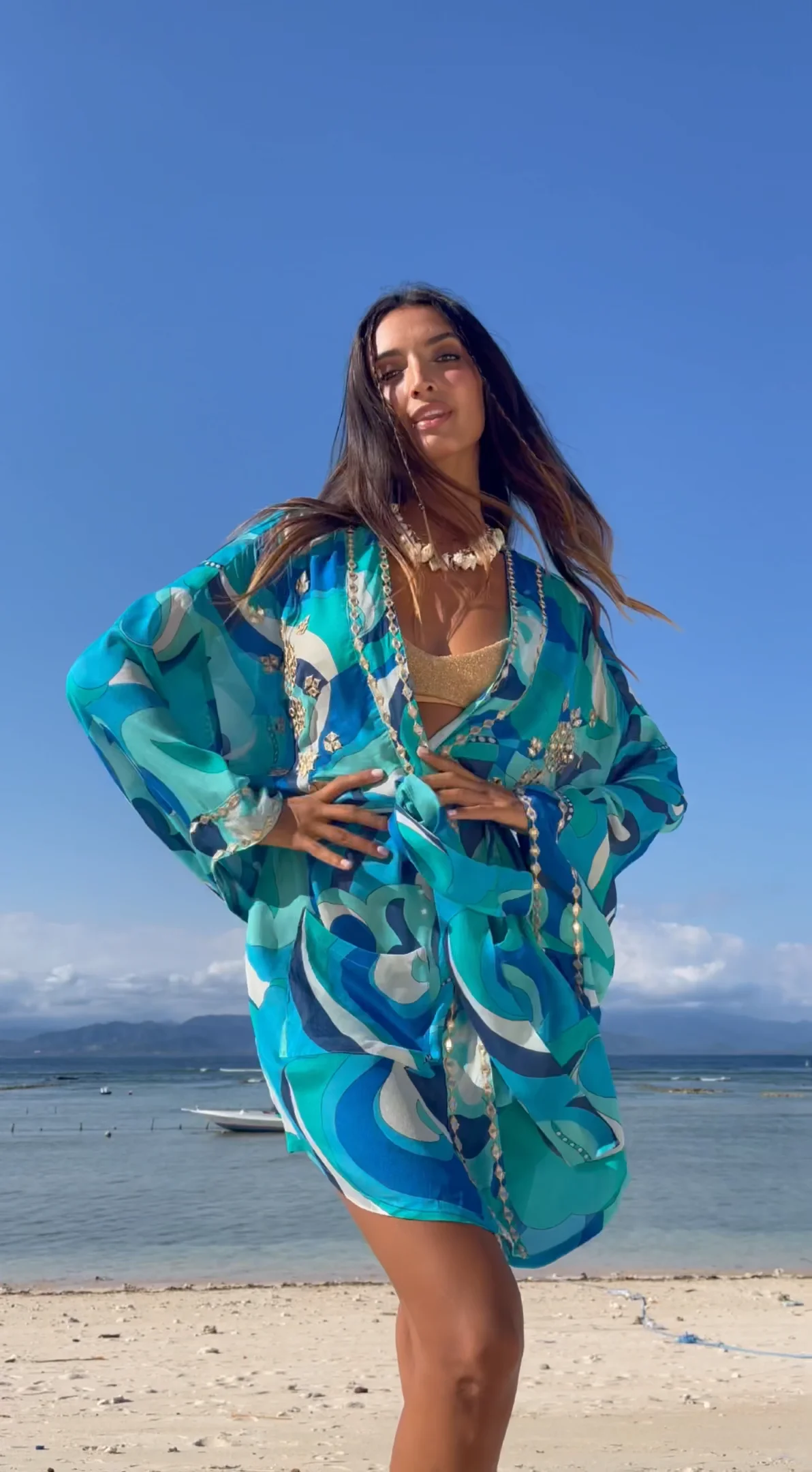Short Kimono Nova | Short Kimono — Miss June Paris