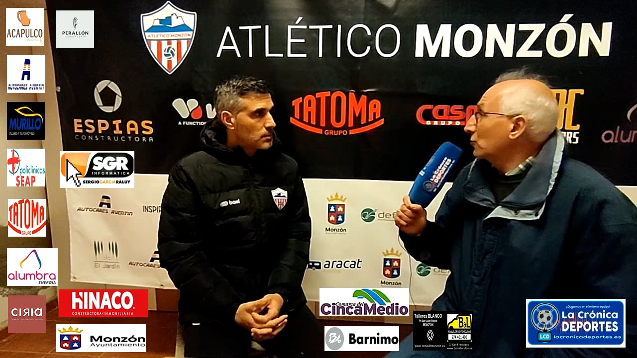 LA PREVIA / Calamocha - Monzón / J 17 / Cristian Abad (Entrenador At Monzón Alumbra) 3ª División