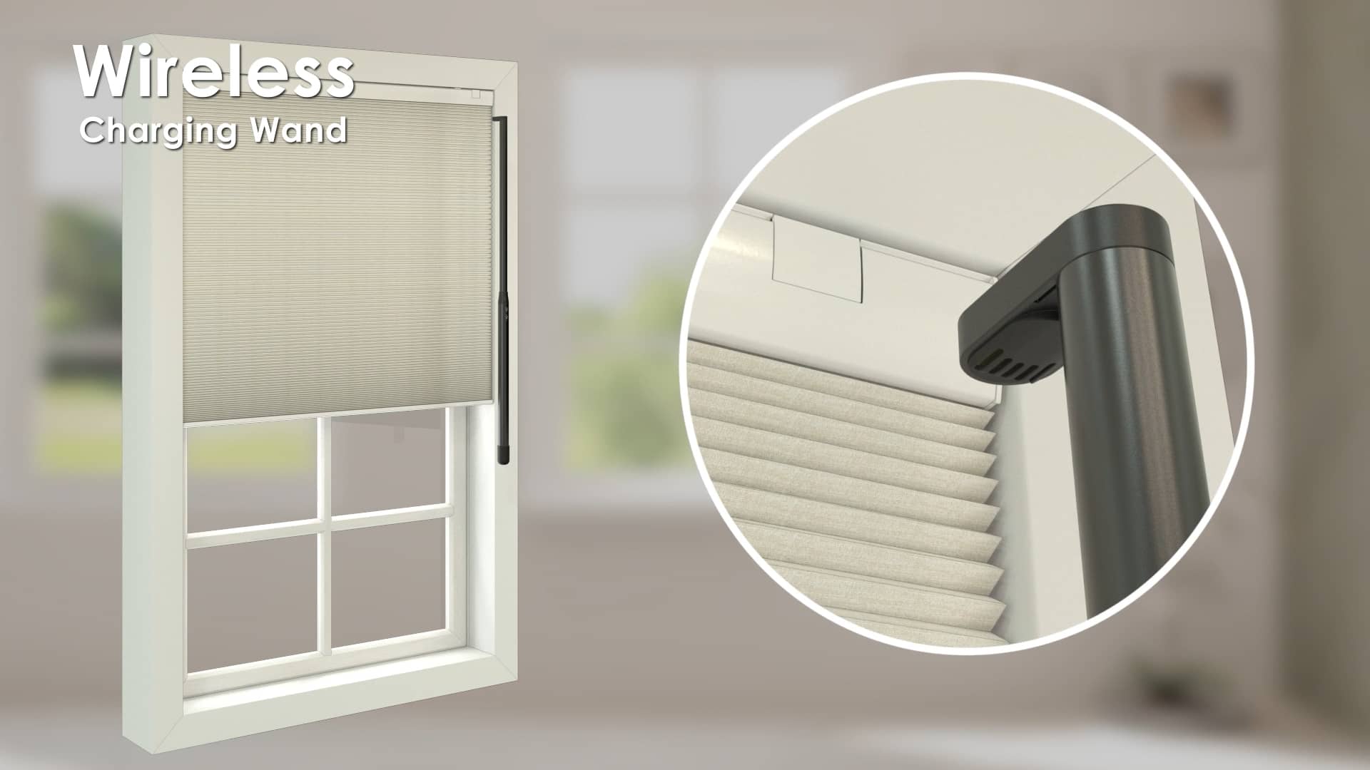 How to Charge Your Shade - Norman® Smart Motorized Shade on Vimeo