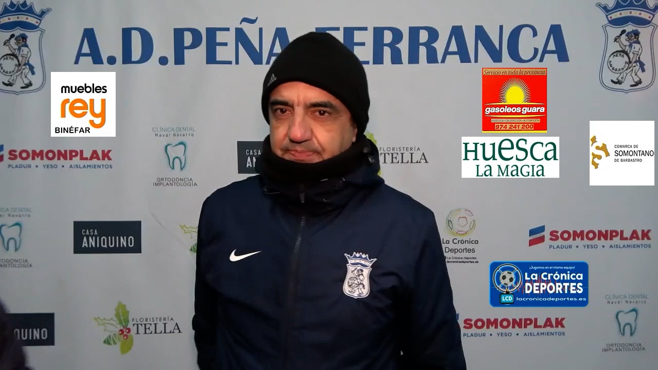 LA PREVIA / CD Estadilla - P. Ferranca Tella / SANTI GILABERTE (Cuerpo Técnico Ferranca) Jornada 16 / 1ª Regional Gr 2