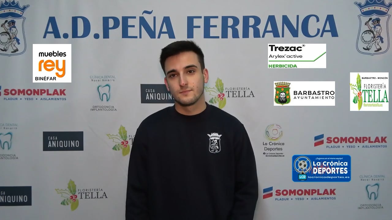LA PREVIA / CD Estadilla - P. Ferranca Tella / JORGE ARASANZ (Nuevo Jugador Ferranca) Jornada 16 / 1ª Regional Gr 2