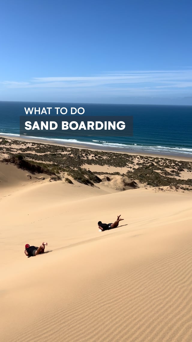 What to Do in South Africa - Sand Boarding
