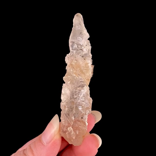 Quartz (etched crystal) (rare locality specimen)