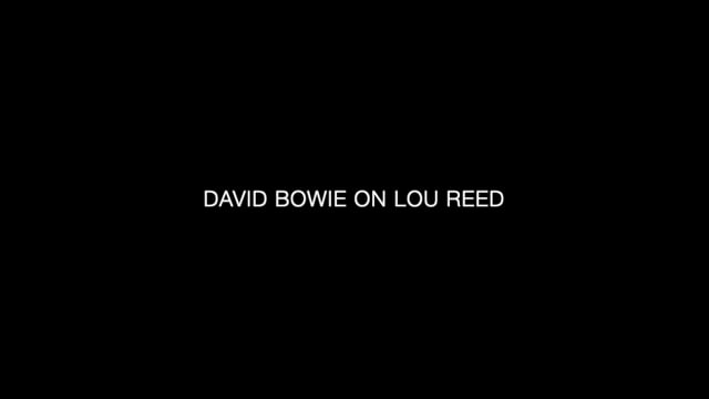 David Bowie — Lou Reed