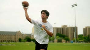 Nolan Dieter QB Training Session