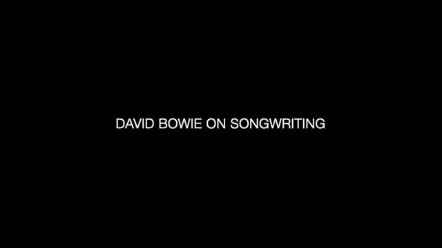 David Bowie — Songwriting