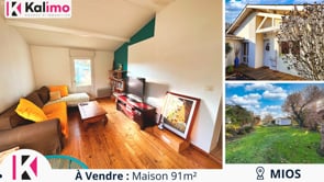 À vendre : Charmante maison indépendante à Mios