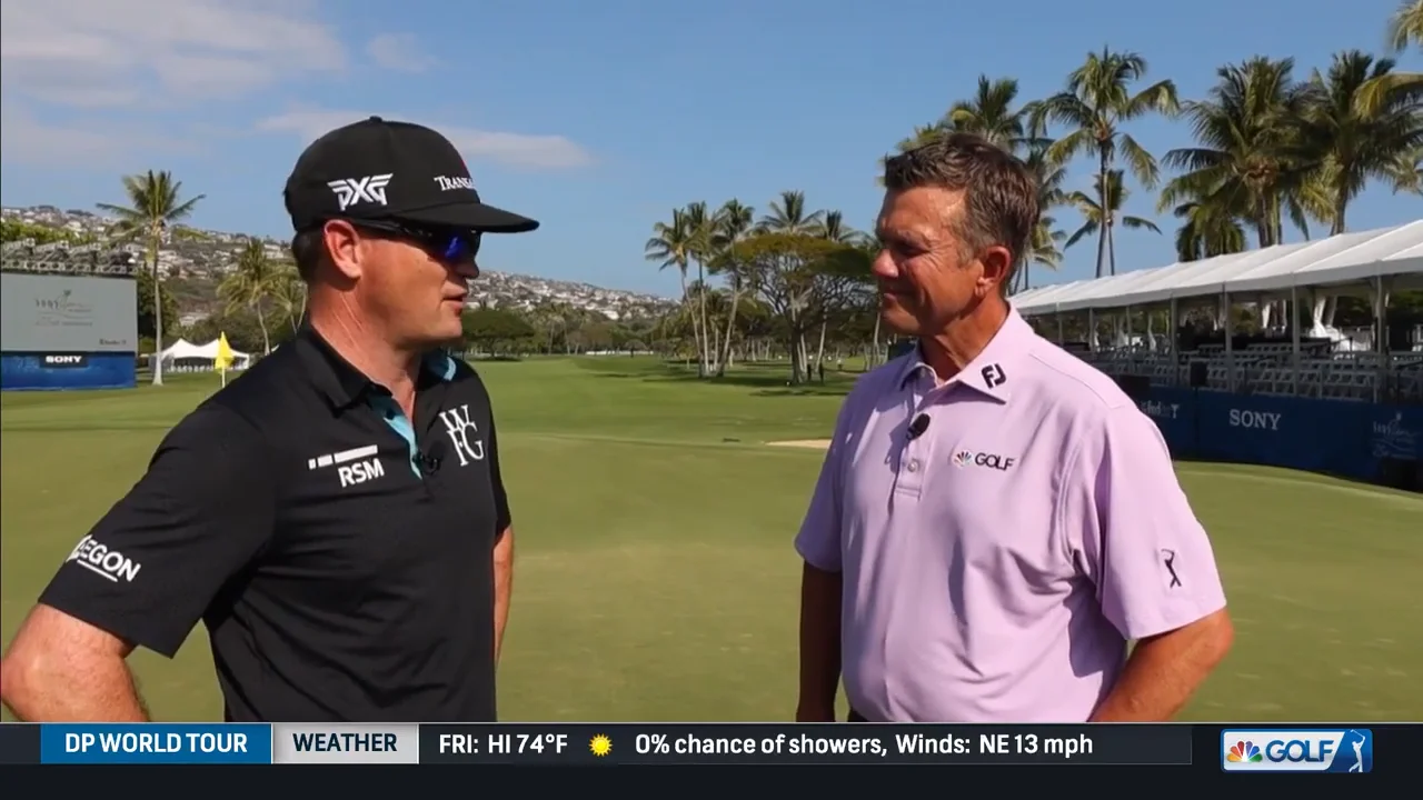 ESPN SportsCenter Interview with Zach Johnson- 2023 Captain's