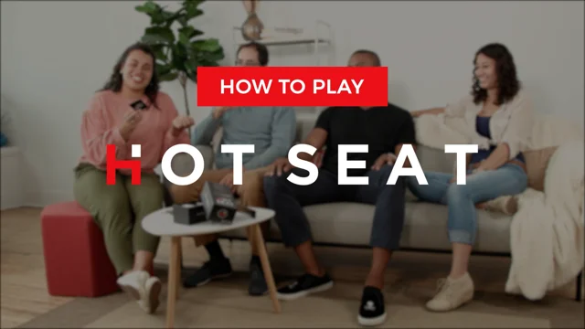 HOT SEAT: The Game That's All About You Family Friendly Card Game
