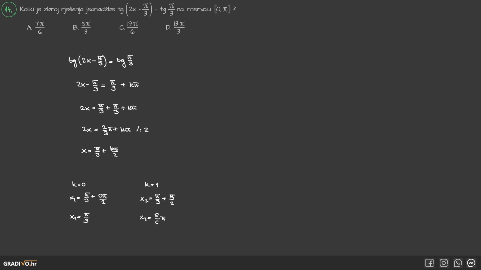 Matematika A - 2010. jesen, 14.