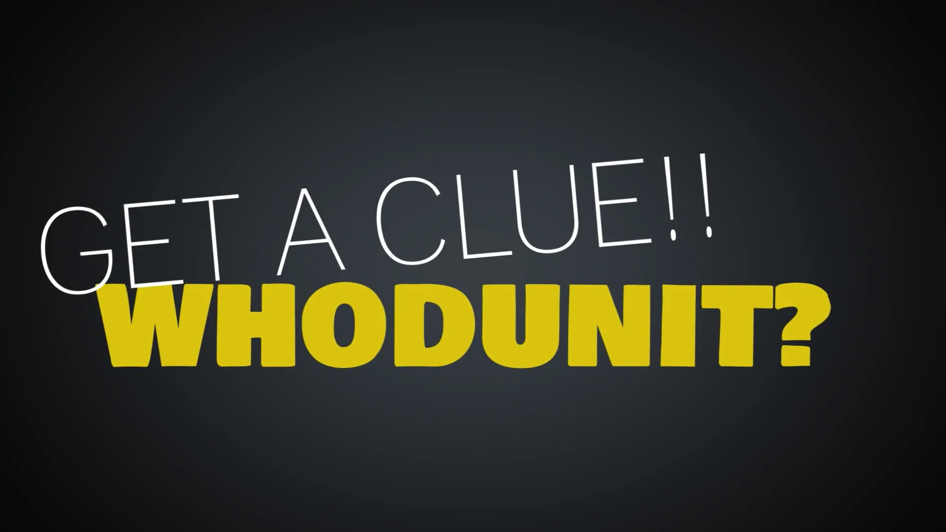 Clue Whodunit opener on Vimeo