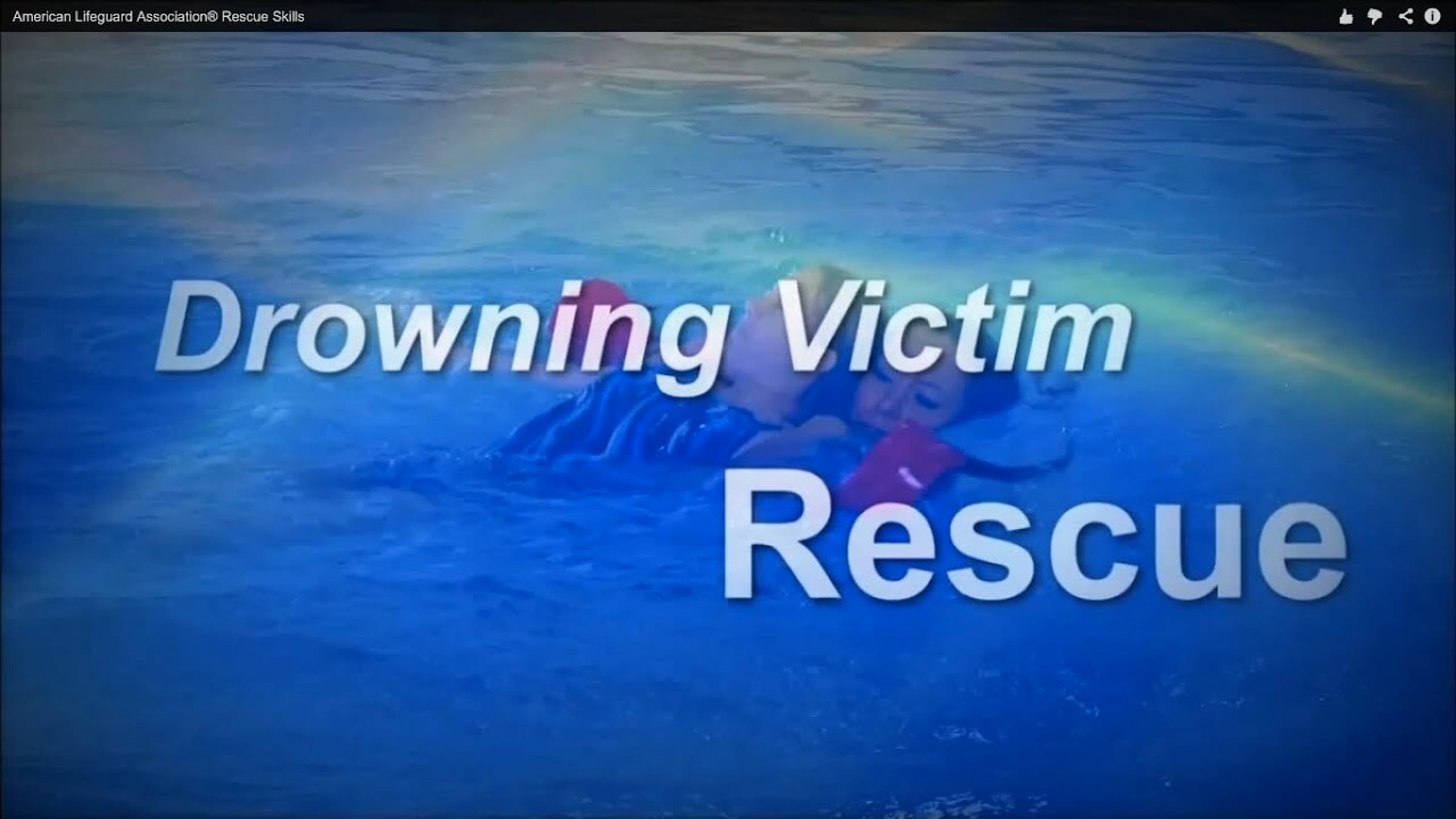Lifeguard Rescue Skills by American Lifeguard Association® | Videos ...