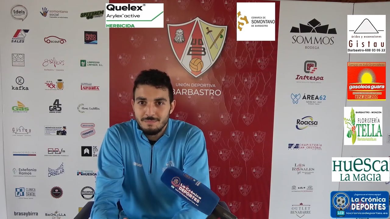 AMINE (Jugador Binéfar) UD Barbastro 2-0 CD Binéfar / Jornada 17 / 3ª División