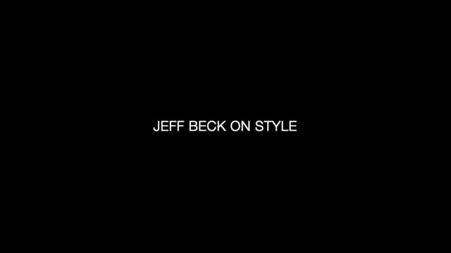 Jeff Beck — Style