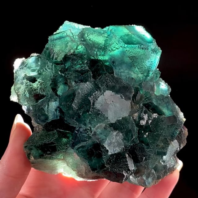 Fluorite (richly colored crystals)