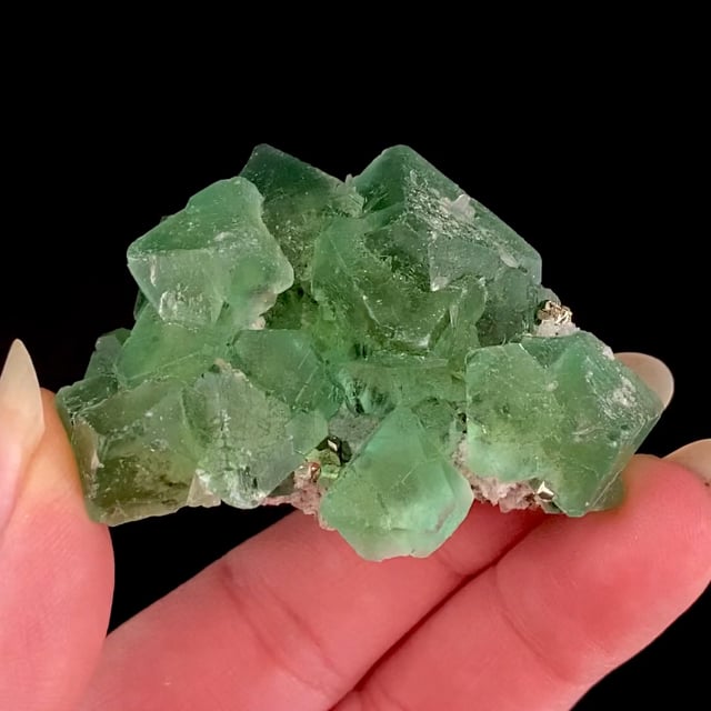 Fluorite (richly colored crystals) (2020 discovery)