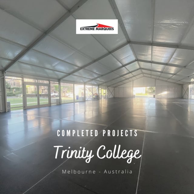 Trinity College Crest Tent