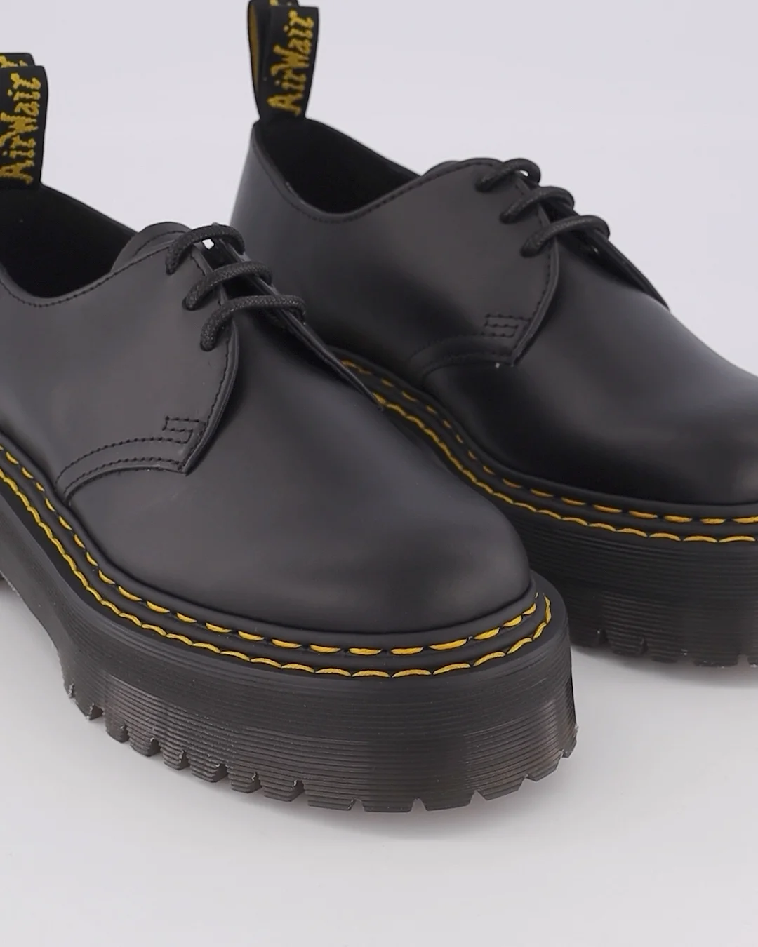 Shop Dr Martens 1461 Quad in Black