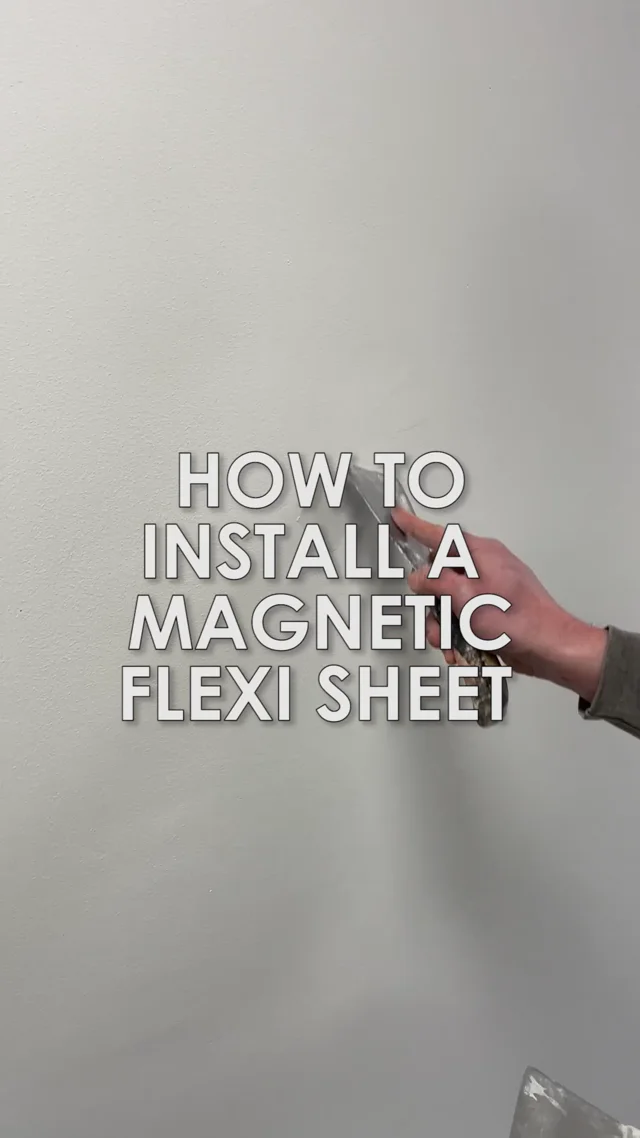 FlexiRoll Non Magnetic Whiteboard Wallpaper – ScribbleWall