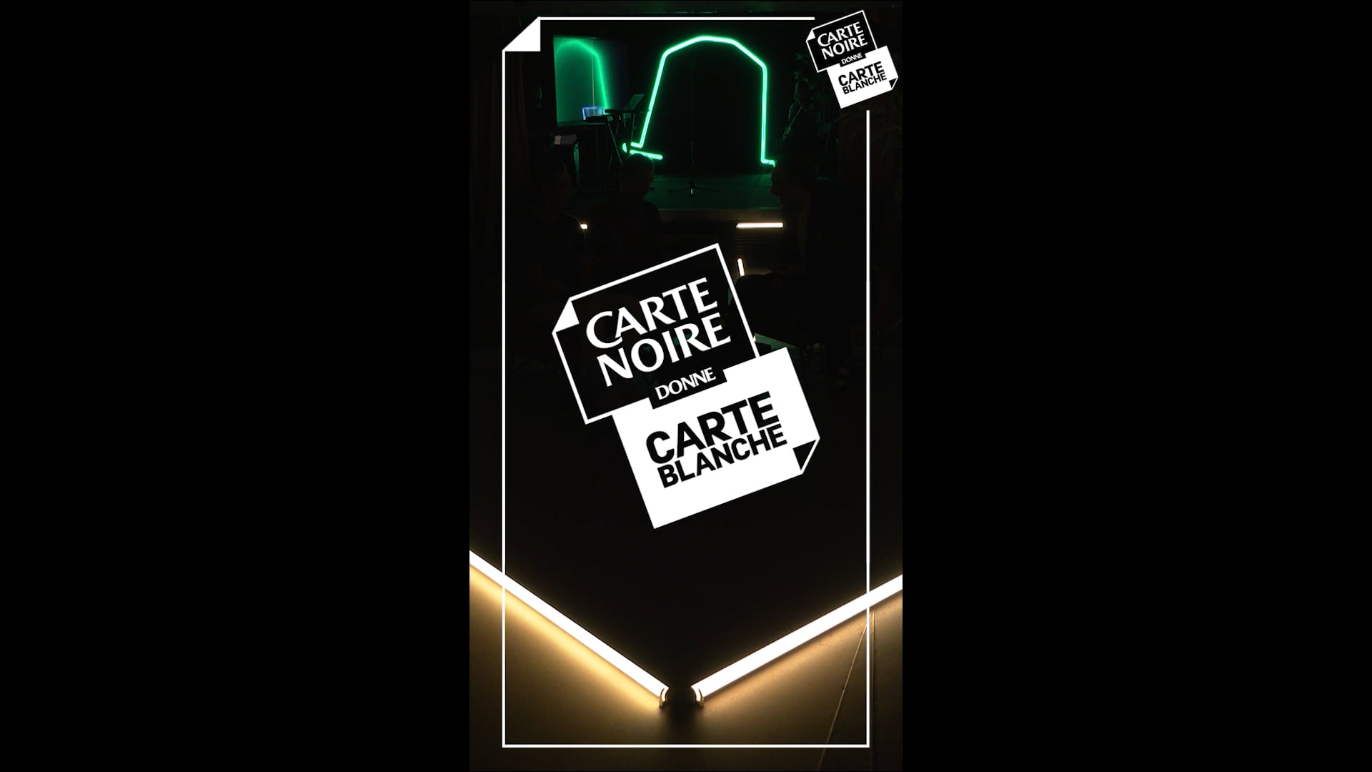 CARTE BLANCHE - GAEL FAYE - CARTE NOIRE LIVE