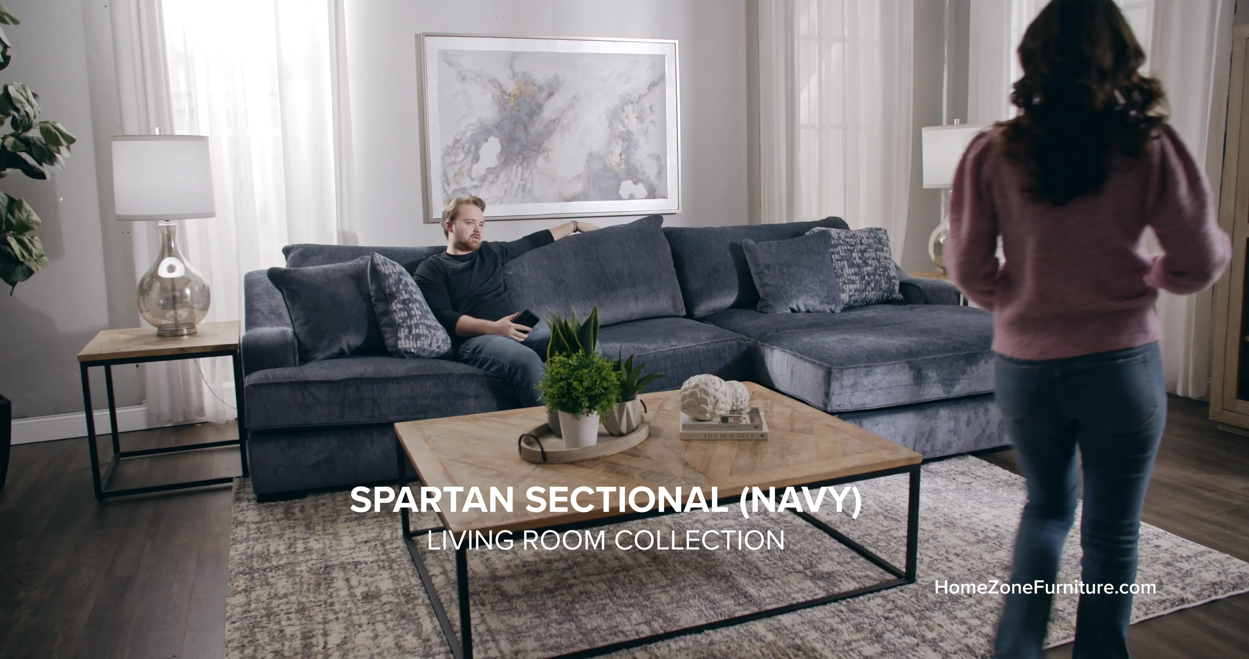 Spartan Double Chaise Lounge – Home Zone Furniture
