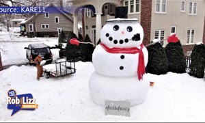 A 20 Ft. Snowman