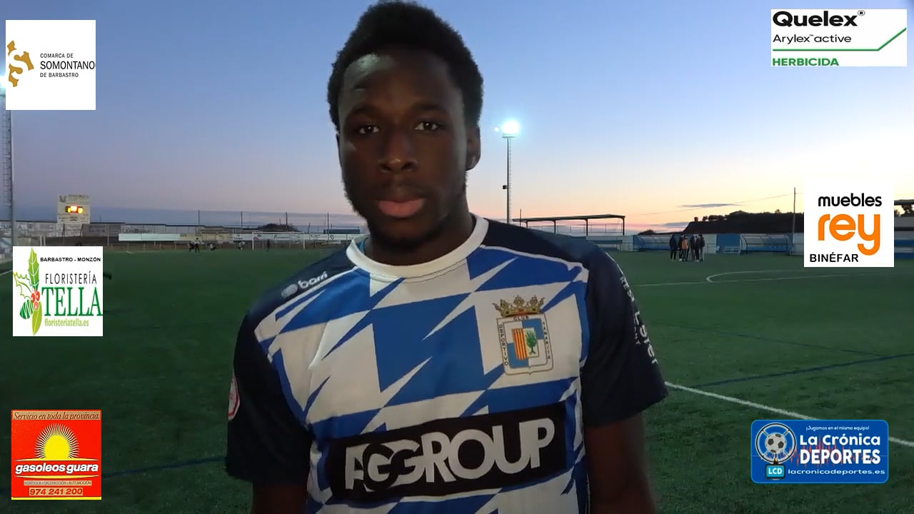 OUSMAN (Jugador Tamarite) CDJ Tamarite 1-0 CF Illueca / Jornada 17 / 3ª División