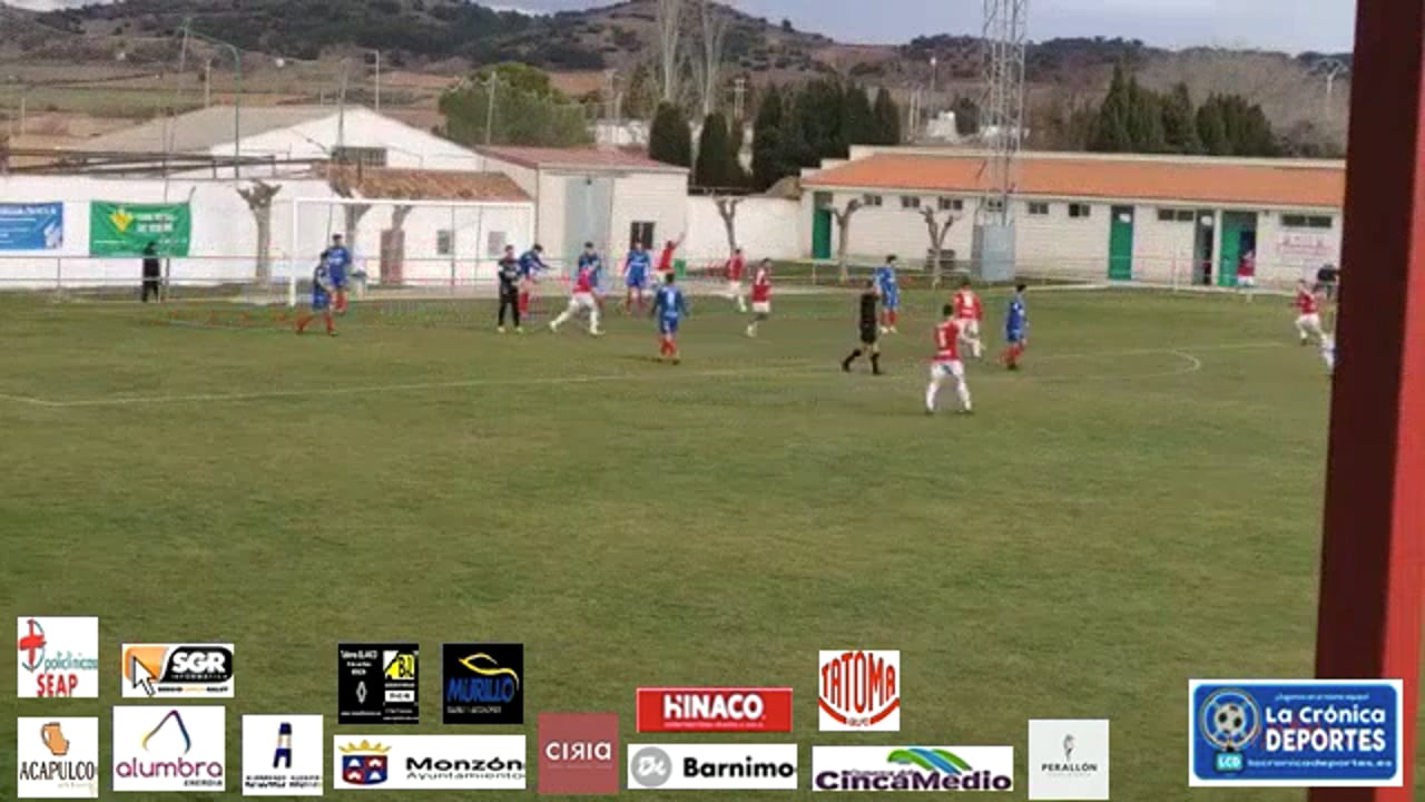 (RESUMEN y GOLES) Calamocha 2-0 At.Monzón / J 17 / 3ª División