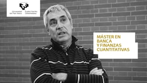 Imagen de la portada del video;54 Màster en Banca i Finances Quantitatives