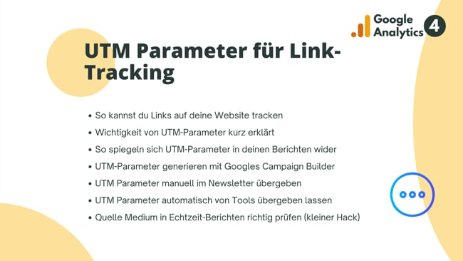 UTM Parameter für Link-Tracking