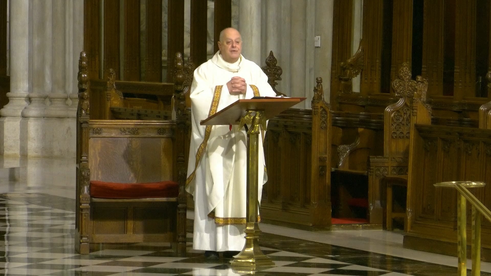 Mass from St. Patrick's Cathedral - January 16, 2023